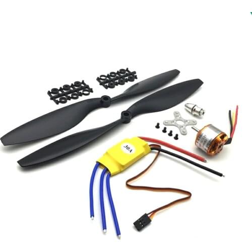 XXD A2212 2212 A2208 2208 Brushless Motor 930KV 1000KV 1400KV 2200KV 2450KV 30A ESC 1045 Propeller for RC Multicopter FPV Drone