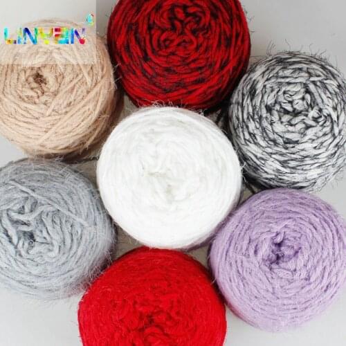 100% cotton velvet 165 g/pieces Warm coarse wool thread thick yarn knit chunky crochet yarn for hand knitting t4