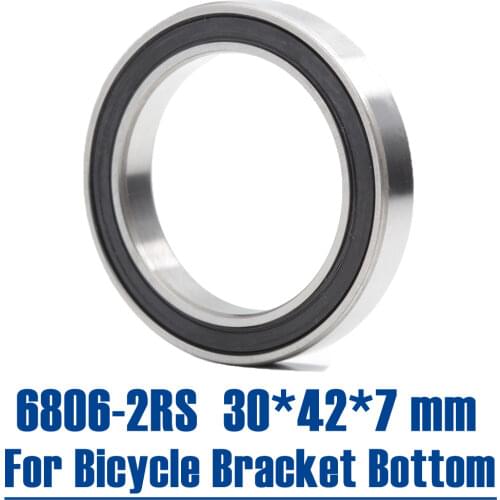 6806-2RS Bearing 30*42*7 mm ( 1 PC ) ABEC-3 6806 RS Bicycle BB30 Bracket Bottom 30 42 7 Balls Bearings