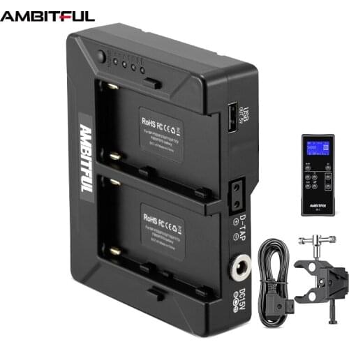 AMBITFUL Battery Case Remote Control and for AMBITFUL FL80 LED Light