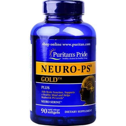 Free Shipping NEURO-PS GOLD PLUS Supports A Healthy Mind And Helps Replenish PS 90 Pcs