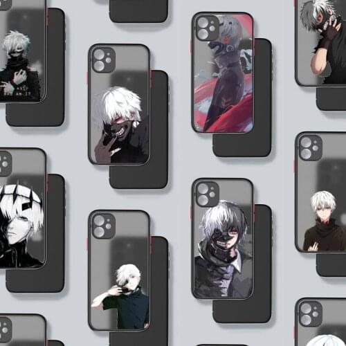 Tokyo Ghoul Phone Case For iphone 12 11 8 7 plus mini x xs xr pro max matte transparent cover