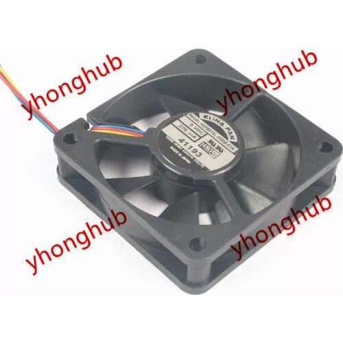 ELINAFAN HDF6015L-05MB-01A DC 12V 270mA 60x60x15mm Server Cooling Fan