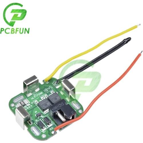 4S 4 Series String 16.8V Lithium Battery Protection Board for Power Tools Drill Straight Diy Electronic PCB Module 14.8V / 16.8V