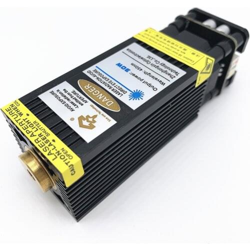 Actual 30W laser head super fast engraving stainless steel and oxidized metal, blue laser module, actual power, with PWM TTL