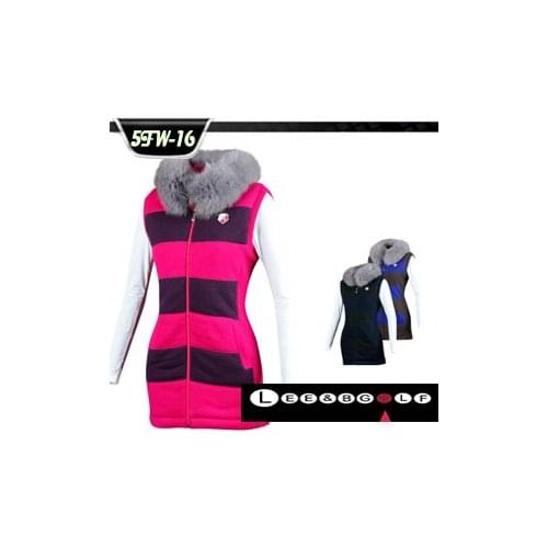 New LeeB Winter Clothes Wear Autumn Warm Vest Thick Velvet Golf Woollen LongJackets for Women Outdoor Waistcoat Windbreaker Vest