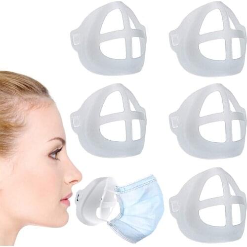Mask Support Bracket Accessories Breathing Aid Mask Inner Food Grade Silicone Bracket Breathable Valve Mask Bracket