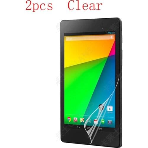 Transparent Screen Protector Film for Google Nexus 7 2013 2nd Generation/Googla Nexus 7 2012 1st Generation 2PCS