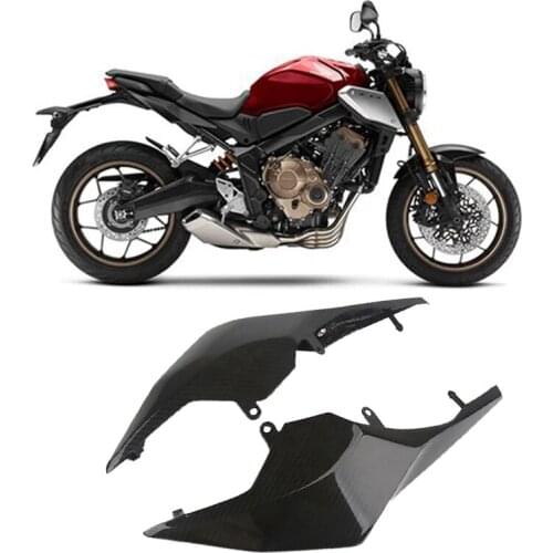 Motorcycle Rear Passenger Seats Side Cover Rear Seats Side Cover Fairing Suitable for Honda CB650R CBR650R 2019- 2021
