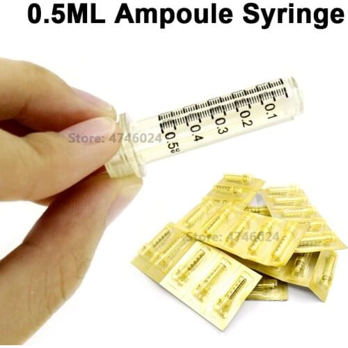 0.5ml Wholesale Hyaluronic Acid Ampoule Syringe Needle For Anti Wrinkle Lip injection hyaluron gun atomizer hyaluron pen tool