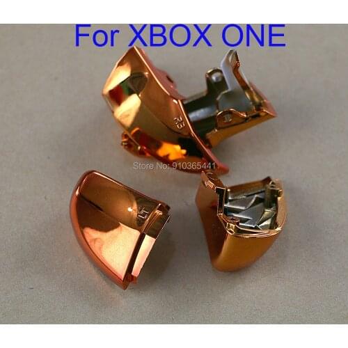 1set Chrome LB RB LT RT Trigger Buttons For Xbox One Controller Replacement for Xboxone Wireless Controller Repair Parts