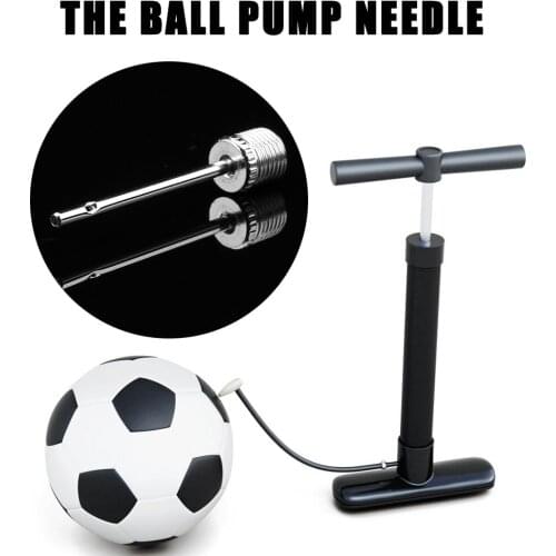1 Pcs Ball Pump Needle Sports Balls Stainless Steel Inflator Needles for Basketball Soccer Rugby Volleyball Handball Water Polo