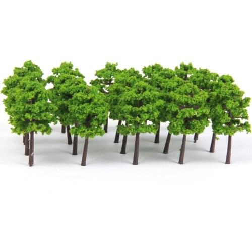 160x Model Tree Layout Train Railway Diorama Landscape Scenery 1:250 Z Scale