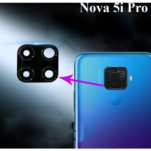 2PCS For Huawei Nova 5i Pro Replacement Back Rear Camera Lens Glass Lens For Huawei Nova 5 i Pro 5ipro Phone Parts Nova5i Pro