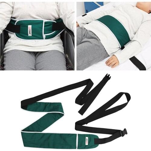 203 inch Soft Bed Restraint Strap Anti-Fall Waist Belt for Patient, Care Safety System Guard