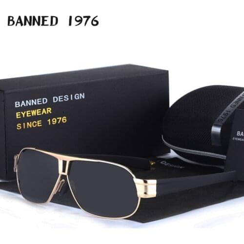 Mens Sunglasses BANNED 1976 China