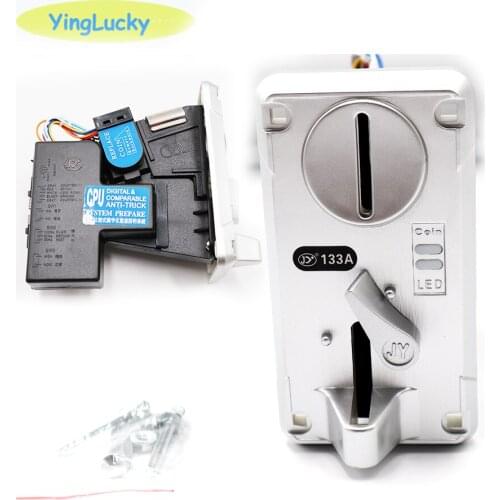 Cpu JY-133 Coin Acceptor Electronic Roll Down Coin Acceptor Selector Mechanism Vending Machine Mech Arcade Game Ticket Redemptio