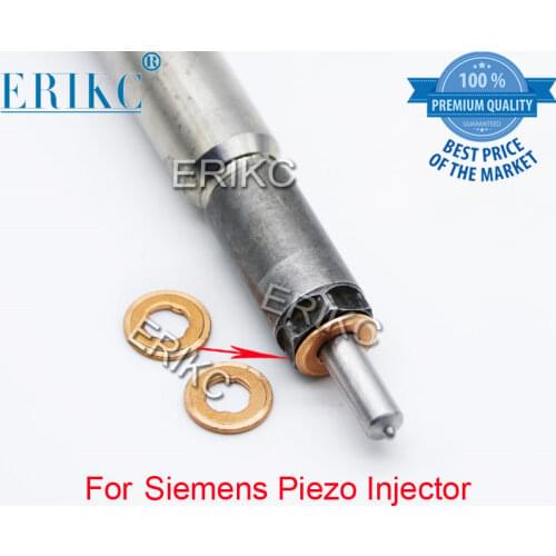 ERIKC Common Rail Injector Base Copper Washer E1023603 2mm Nozzle Copper Gasket Heat Shield For Siemens Piezo Diesel Injection