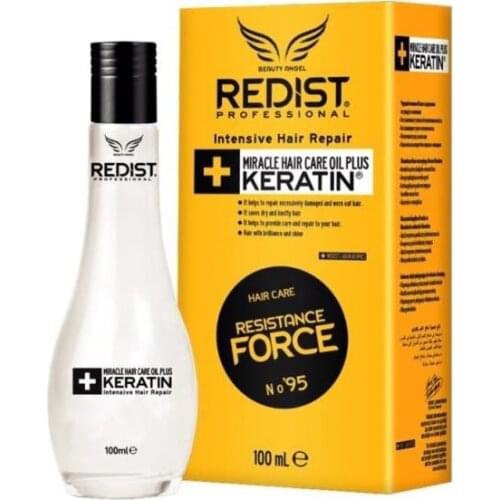 Redist Keratin Oil 100ml treatment set No FORMALDEHYDE No Irritation No smoke Wash Immediately Smooth hair keratin treatment
