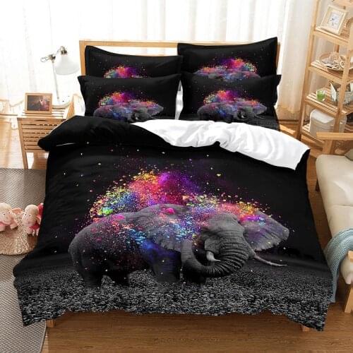 Bedding set duvet cover set 3d bedding digital printing bed linen queen size bedding set fashion design