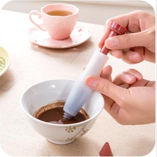 Pastry Icing Pen Cake Tools Piping Bag Nozzle Tips Fondant Cake Cream Syringe Tips Muffin Dessert Decorators Kitchen Accessories
