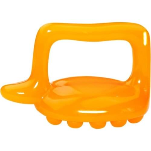 Neck Relieve Pain Promote Blood Circulation Health Care Guasha Tool Vertebra Portable Resin Massager Spine Turtle Shape Shoulder