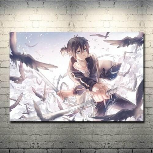 Noragami Yato Yukine Anime Wall Art Home Decor Canvas Print Painting Modern Poster Living Room Modular Pictures No Frame Artwork