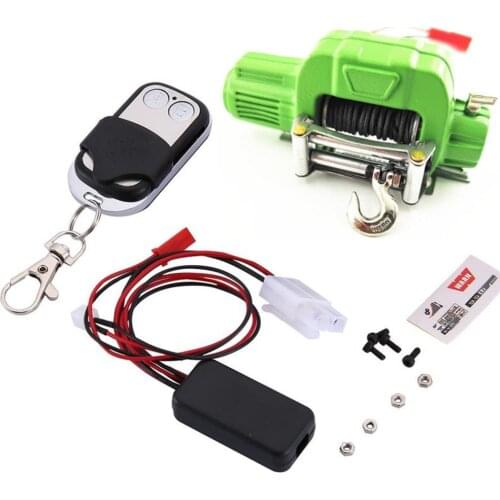 Electric Winch Upgrade Parts 1/10 Trx4 D90 SCX10 Steel Cable Wire Recovery Winch Towing Cable for Cars Bike Trailer Truck Boat