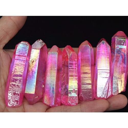 1000g rainbow aura quartz crystal bismuth titanium silicon Specimen