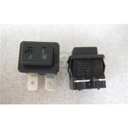 SB-52A square curved foot 2-foot water heater vacuum cleaner button self-locking power switch 10A