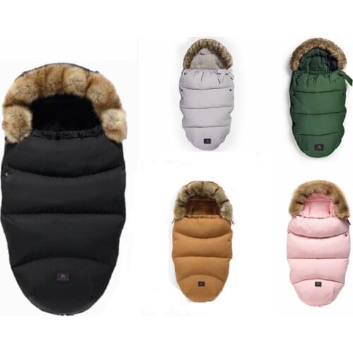 Baby stroller Sleeping Bag winter windproof foot cover Bunting Baby Stroller Footmuff Universel Stroller Accessories Sack
