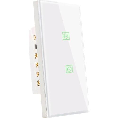 Smart wifi light switch Electrical wall touch Switch 90-250V 10A Work With Google Home Alexa Smart Home system