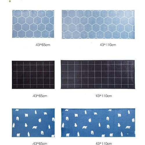 Yarnee Anti-slip Bathroom Rugs