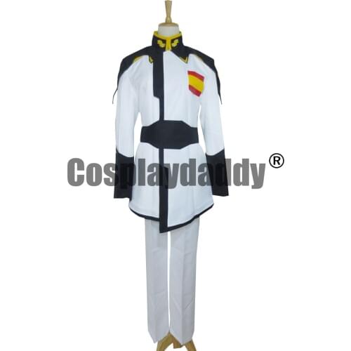Yzak Joule Z.A.F.T Cosplay Costume Uniform From Gundam Seed Destiny