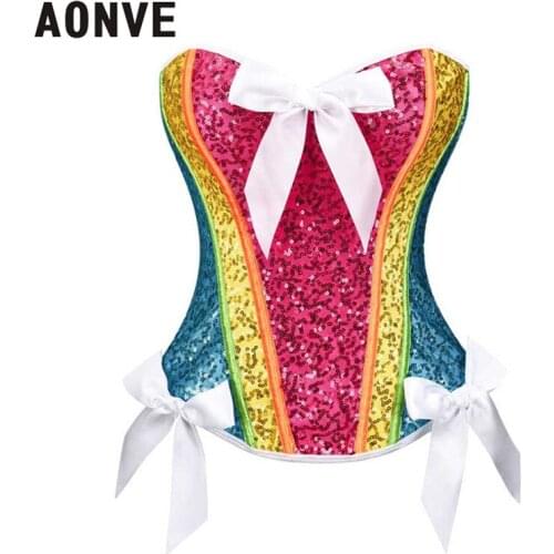Corset Vintage Sexy Gothic Style Blouse Bustier Top Steampunk Clothing Multicolor Bow Lingerie Party Y2k Corset Tops For Women