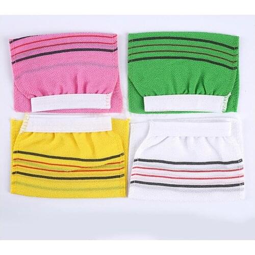 1pcs Exfoliating Gloves Massage Brush Wisp For Body Showers For Bath Glove Random