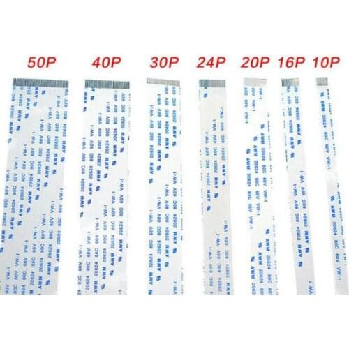 20pcs/lot FFC/FPC Flexible Flat Cable 0.5mm pitch 50pin 600mm Isotropy or Anisotropy cable