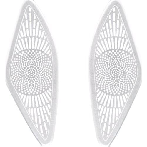 For Mercedes Benz B GLB Class W247 X247 2020 Car Accessories Car Stickers Interior A-Pillar Speaker Net Cover Trim