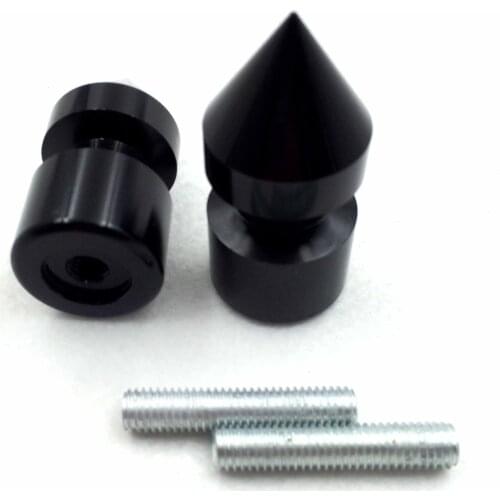 Aftermarket free shipping motorcycle parts Black Spike Swingarm Spools 8mm Thread For Honda CBR600RR 03-11/CBR954RR 02-03