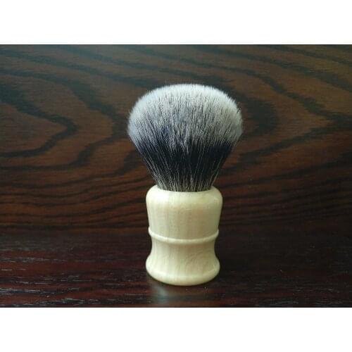 FS-#SYF28-FI33, Synthetic hair/Faux Finest hair,Faux Ivory handle Shaving Brush, Big Knot 28mm+FREE STYPTIC PENCI+FREE SHIPPING