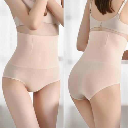 New Womens High Waist Body Shaper Panties Seamless Butt Tummy Belly Pants Shapewear Thin Abdomen Hips Slimming Waist Shaper