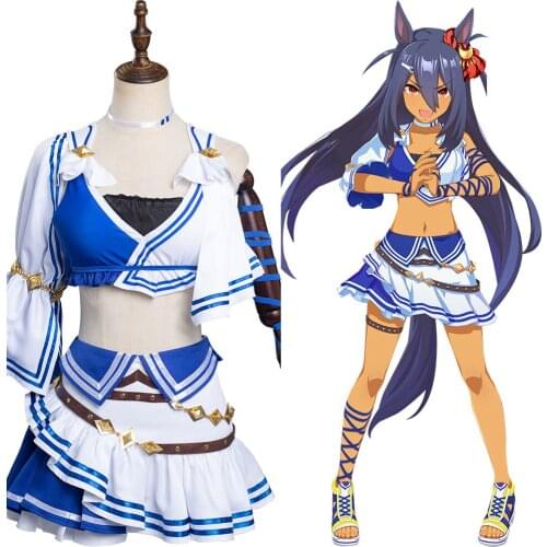 Pretty Derby Hishi Amazon Cosplay Costume Outfits Halloween Carnival Suit