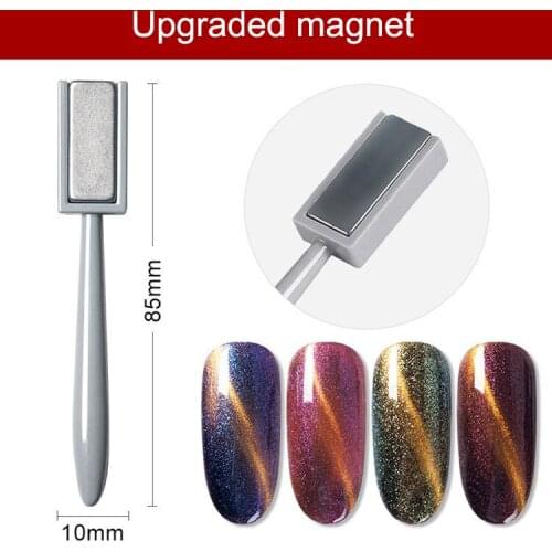 Cat Eye Magnet Nail Art Thickening Magnet Double Headed Powerful Fancy Strong Effect Multifunctional 3D Magic Magnet