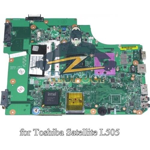 V000185020 for toshiba satellite L505 laptop motherboard GM45 DDR2 6050A2250301-MB-A03