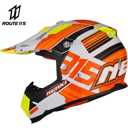 NENKI Motorcycle Helmet Motorcycle Full Face Helmet Motocross Mens Adventure Downhill DH Racing Casco Moto Helmet ECE Motocross