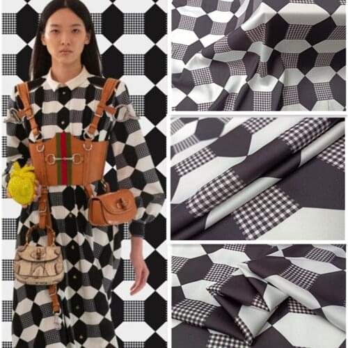 Polyester satin dress fabric flower floral pattern colorful butterfly custom dragonfly printed cloth thin patchwork z12