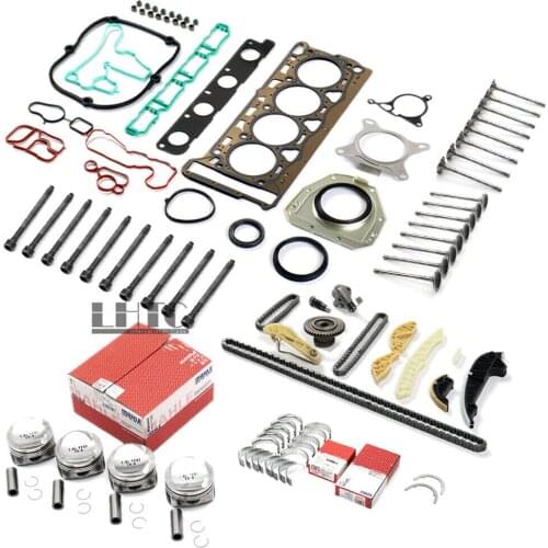 Engine Overhaul Rebuilding Pistons Valves Kit For VW AUDI A4 A5 SEAT SKODA 1.8 TSI CDAA CDAB CDHA CDHB