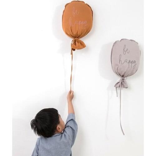 Cute Balloon Wall Hanging Ornaments Cotton Kids Room Nordic Baby Bedroom Decoration Tent Hanging Baby Photography Props
