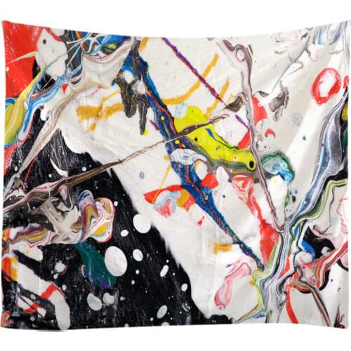 Creative 3D Printing Marbleization Apply Marbling Veined Marble Tapestry Wall Hanging Bed Spread Beach Towel Table Cloth YogaMat