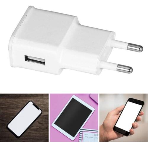 5V 2A Dual USB Adapter Universal Mobile phone Charger Wall USB AC Power Charger 5 V Home or Travel For iphone xs xr xsmax ipad